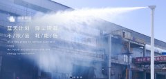 北京盧溝橋水泥廠旋轉噴淋除塵項目